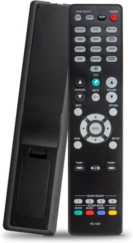 RC-1227 Remote Control for Denon AV Receiver Remote Replacement AVR-X1500H AVR-X1600H AVR-X1700H AVR-S750H AVR-S740H AVR-X2100W AVR-X2600H AVR-S920W AVR-S950H AVR-X3600H AVR-X5200W in Saudi Arabia