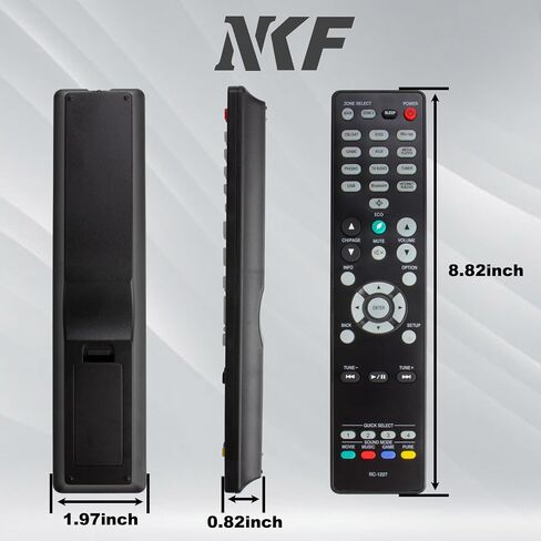 RC-1227 Remote Control for Denon AV Receiver Remote Replacement AVR-X1500H AVR-X1600H AVR-X1700H AVR-S750H AVR-S740H AVR-X2100W AVR-X2600H AVR-S920W AVR-S950H AVR-X3600H AVR-X5200W in Saudi Arabia