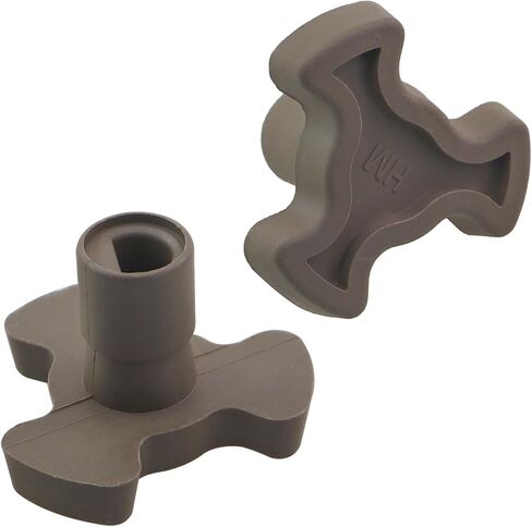 2PCS Microwave Turntable Support Shaft PPS Material High Heat Resistance Rotator Roller Guide Support Microwave Glass Plate Replacement Part Tray Drive Coupler Light Gray in Kuwait