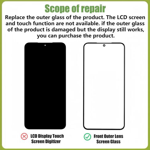 New Touch Screen Digitizer Replacement Compatible with Google Pixel 6A [6.1 inch] GX7AS, GB62Z, G1AZG, GB17L with Specialized Repair Tools Kit. (No LCD Digitizer)-with OCA Adhesive in Saudi Arabia