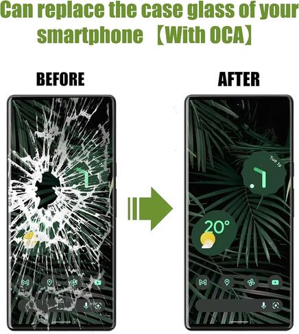 New Touch Screen Digitizer Replacement Compatible with Google Pixel 6A [6.1 inch] GX7AS, GB62Z, G1AZG, GB17L with Specialized Repair Tools Kit. (No LCD Digitizer)-with OCA Adhesive in Saudi Arabia