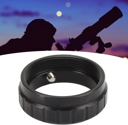 Telescope Focus Adapter, Aluminum Alloy Precision Mount for Astronomical Telescopes, 1.25 Inch Interface in Kuwait