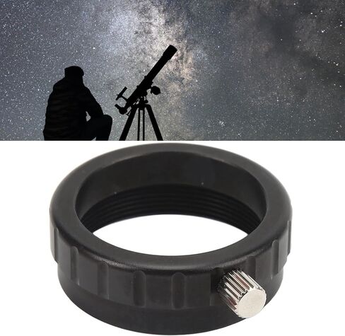 Telescope Focus Adapter, Aluminum Alloy Precision Mount for Astronomical Telescopes, 1.25 Inch Interface in Kuwait