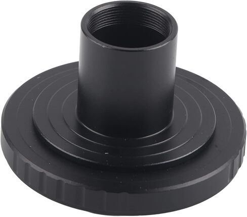 Microscope Eyepiece Adapter Ring Holder Durable Metal Mount for AI SLR Camera 23.2mm T Holders Detachable Convenient for Microscope Lovers in Kuwait