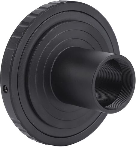 Microscope Eyepiece Adapter Ring Holder Durable Metal Mount for AI SLR Camera 23.2mm T Holders Detachable Convenient for Microscope Lovers in Kuwait