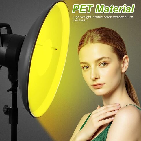 Sunset Light Filter PET Color Correction Sheet for Photography in Kuwait