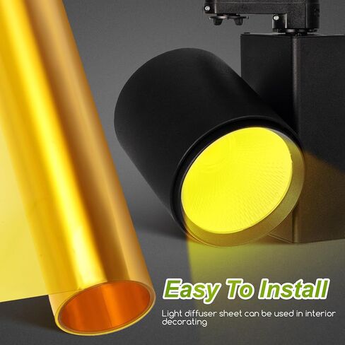 Sunset Light Filter PET Color Correction Sheet for Photography in Kuwait