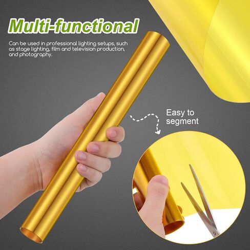 Sunset Light Filter PET Color Correction Sheet for Photography in Kuwait