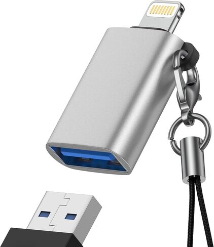 iPhone OTG Adapter, USB 3.0 Female to Lightning Male Adapter OTG Dongle in Kuwait