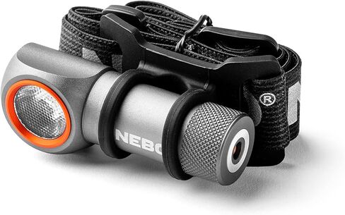 NEBO Einstein Rechargeable Cap Light | 50 Lumens, 3 Light Modes, 90 Degree Adjustable Tilt, Compact & Portable, Hands-Free Wave Activated LED Light, Includes Micro-USB Charging Cable. in Kuwait