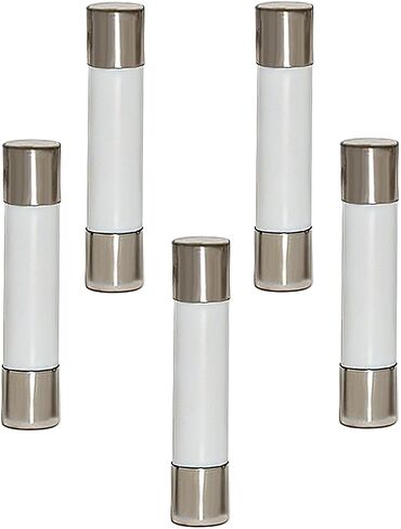 Microwave Fuse 20 Amp 250V Slow-Blow, Universal Ceramic Fuse Replacement for GE WB27X10388 and Other Microwaves (5-Pack) in Saudi Arabia
