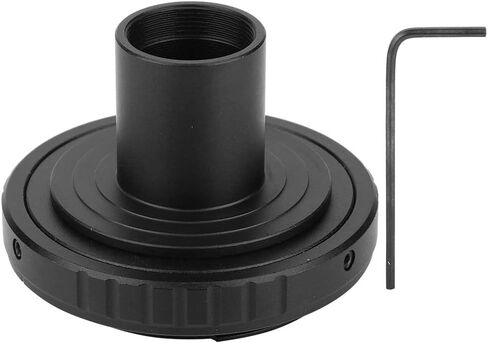 Aluminum Alloy Microscope Adapter Ring for PK Mount Camera, Durable 23.2mm Lens Adapter for Microscope Image Recording in Kuwait