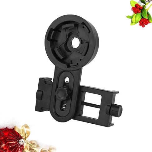 Telescope Phone Adapter for Binoculars and Spotting Scopes, Black in Kuwait