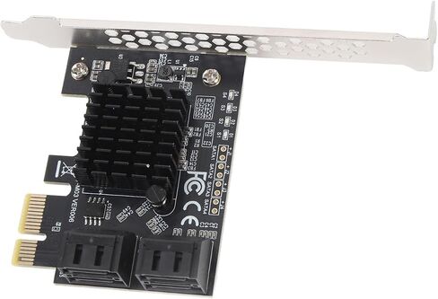 PCIE Serial ATA 3.0 Expansion Card High Speed 4 Port Adapter for PCIE 6Gbps Hard Disk Conversion in Kuwait