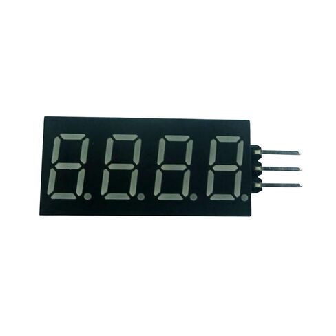 4bit UART TTL Serial Port Digital Tube Display Module Replace TM1650 MAX7219 TM1637 74HC595 for Arduiuo NODEMCU Pi (5PCS with Pin) in Saudi Arabia
