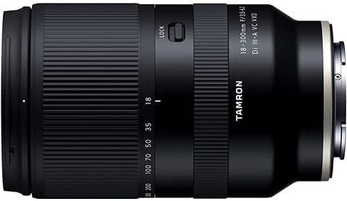 Tamron 18-300mm f/3.5-6.3 Di III-A VC VXD Lens for Sony E with Advance Accessory and Travel Bundle (Tamron 6 Year USA Warranty) | 18-300mm Lens in Kuwait