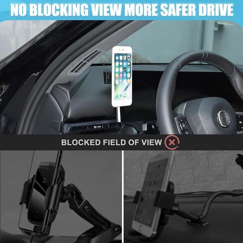 Car Phone Holder for 2024 2025 2026 BMW 5 Series i5 G60 G68 530i 540i Accessories Centre Console Air Vent Rotatable Fixed Mobile Phone Mount Holder for Car Fit for iPhone Android Smartphones (F) in Saudi Arabia