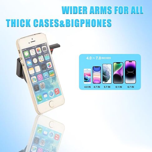 Car Phone Holder for 2024 2025 2026 BMW 5 Series i5 G60 G68 530i 540i Accessories Centre Console Air Vent Rotatable Fixed Mobile Phone Mount Holder for Car Fit for iPhone Android Smartphones (F) in Saudi Arabia