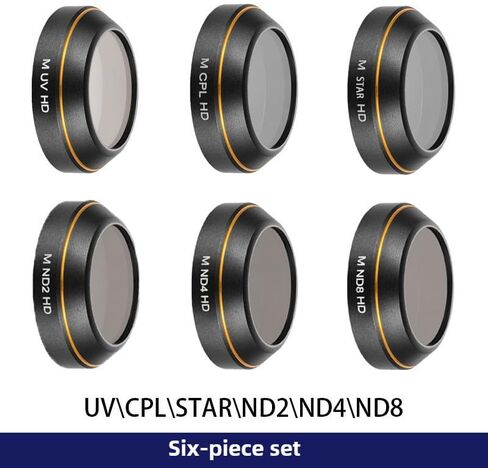 DJI Mavic Pro Filters Set - UV ND CPL Polarizer, Nano-Coated Optical Glass, Waterproof, Anti-Fog, Anti-Scratch, Lightweight Aviation Aluminum Frame in Kuwait