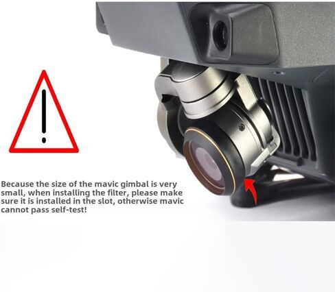 DJI Mavic Pro Filters Set - UV ND CPL Polarizer, Nano-Coated Optical Glass, Waterproof, Anti-Fog, Anti-Scratch, Lightweight Aviation Aluminum Frame in Kuwait