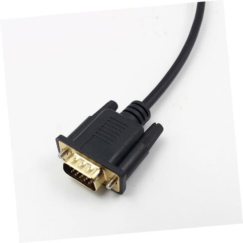 Gadpiparty to Vga Cable Connector Video Converter Cord for Monitor Computer Laptop Projector Latch Button High Performance Reliable in Kuwait