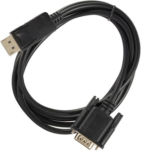 Uonlytech to Vga Cable Connector for Monitor Secure Latch Design Replacement for Laptop Desktop Display Projector in Kuwait