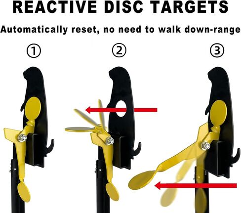 Atflbox Metal Prairie Dog Air Gun Pellet BB Guns Rimfire Resetting Target in Saudi Arabia