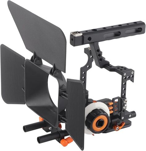 Camera Cage Set with Follow Focus, Adjustable Shading in Kuwait