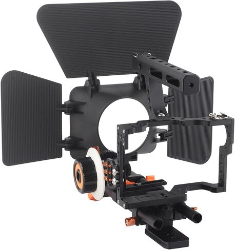 Camera Cage Set with Follow Focus, Adjustable Shading in Kuwait
