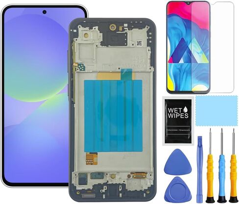 for Samsung Galaxy A36 5G Screen Replacement with Frame Black in Kuwait