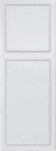 2-Panel Barn Door with Hardware Kit 23x80in MDF White in Kuwait