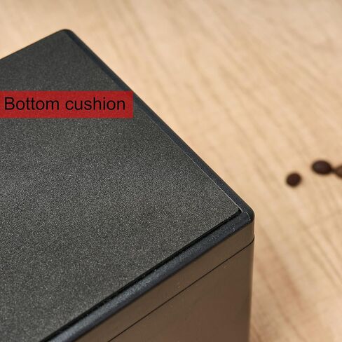Coffee Knock Box for Espresso Grounds, Large Capacity 880ml, Adjustable Knock Bar, Barista Style Espresso Knock Box, Non-Slip Base, Easy-Clean Coffee Grounds Container in Kuwait