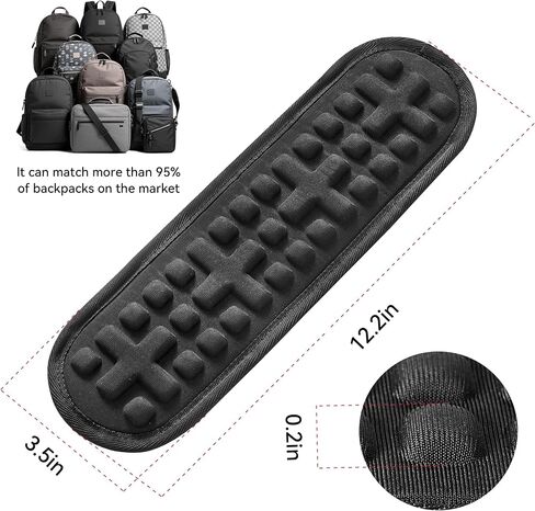 CROSSGEAR Shoulder Strap Pad with 3D Air Cushion,Shoulder Pad for Bag Strap in Kuwait