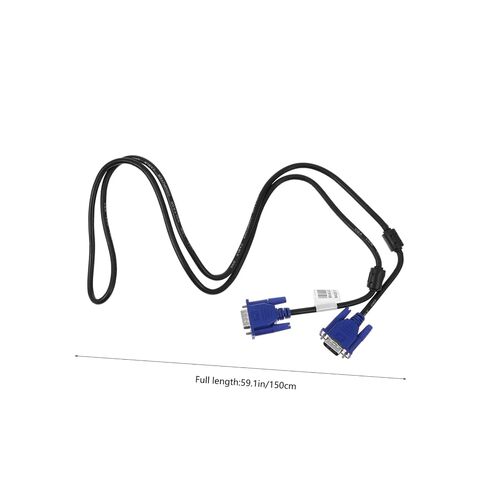2pcs Sturdy Vga Cable for Monitor Screen and Projector Copper in Kuwait