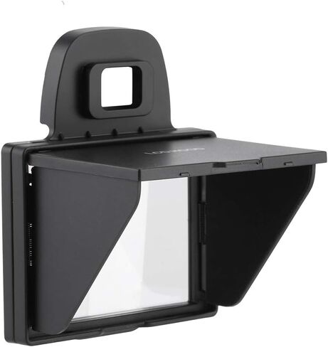 LCD Screen Protector, Foldable Sun Visor for /D7200, Scratch- Sun Visor for Outdoor , Plastic, Black in Kuwait