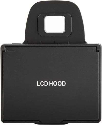 LCD Screen Protector, Foldable Sun Visor for /D7200, Scratch- Sun Visor for Outdoor , Plastic, Black in Kuwait