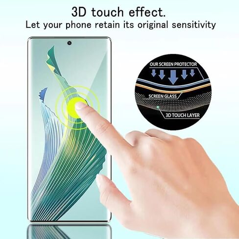 2Pcs Tempered Glass, For HONOR X9a, Screen Protector Glass Film in Kuwait