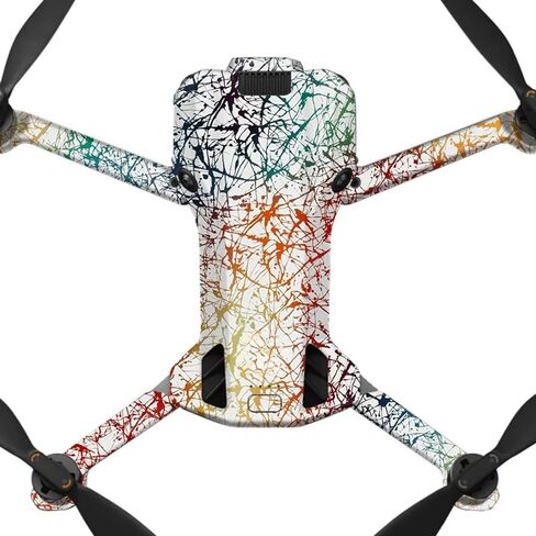 Protective Decal Skin for DJI Mini 5 Pro — 3M Material, Matte Finish, Full Body Sticker (Snake Scale Gray White) in Kuwait