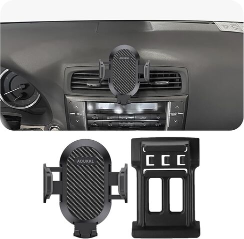 Car Phone Holder Fits for Lexus 2014-2020 is 300 / is 350 / is 250 / is 200t Accessories,Thick Cases Friendly,Cell Phone Mount for 4.7-7 in Phones,360 Degree Rotation,Easy to Install in Kuwait