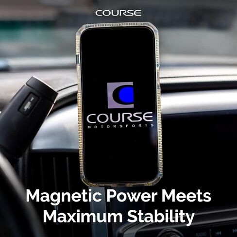 Course Motorsports DirectFit Magnetic Phone Mount | MagSafe Compatible Magnetic Mount | Custom Fit in-Dash Phone Mount | Compatible with Chevrolet/GMC 1500 (2014–2018) & 2500/3500 (2015–2019) in Kuwait