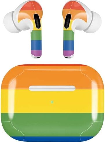 Skinit Decal Audio Skin Compatible with AirPods Pro 2nd Gen - Love is Love Heart Design in Kuwait