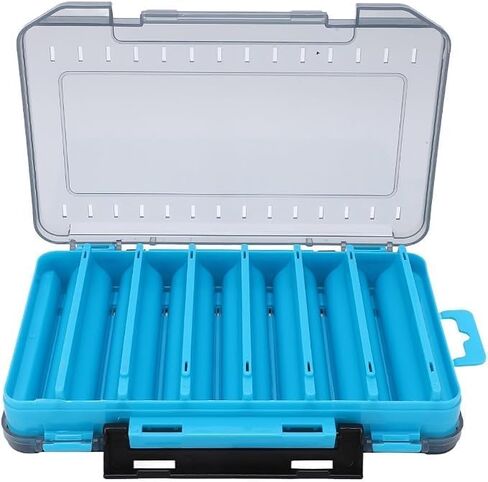 Blue Fishing Tackle Organizer 55x43x16 Inch Lure Storage for Anglers in Kuwait