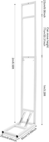 White Wedding Backdrop Stand, Balloon Arch Stand Adjustable, Wedding Arbor Backdrop Frame, Party Backdrop Stand Folding, Freestanding White Backdrop Stand for Birthday Party Baby Shower Photo Booth in Kuwait