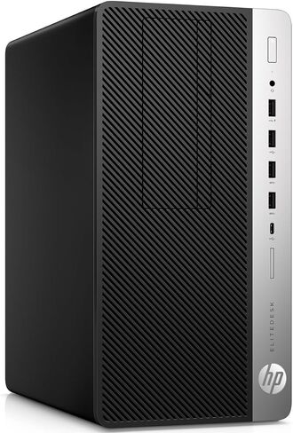 HP EliteDesk 705G4 Mini Tower Desktop PC, AMD Ryzen 3 Pro 2200GE, 8GB RAM, 256GB SSD, WiFi, Bluetooth, Windows 11 Pro(Renewed) in Kuwait