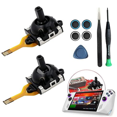 Gevanmies 2 Pack Hall Effect Joystick Replacements for ROG Ally RC71L Handheld Console in Kuwait