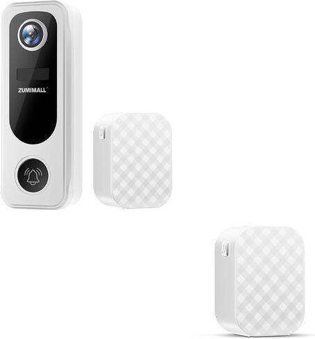 ZUMIMALL Doorbell Camera Wireless 2K, Video Doorbell with Chime in Kuwait