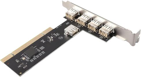 Pissente PCI to USB 2.0 Internal Expansion Card, 5 Port 480Mbps in Kuwait