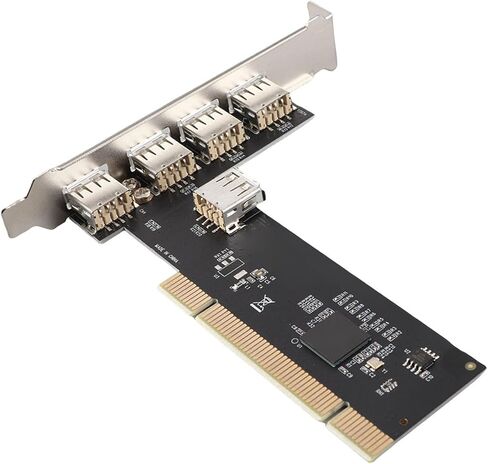 Pissente PCI to USB 2.0 Internal Expansion Card, 5 Port 480Mbps in Kuwait