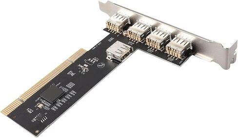 Pissente PCI to USB 2.0 Internal Expansion Card, 5 Port 480Mbps in Kuwait
