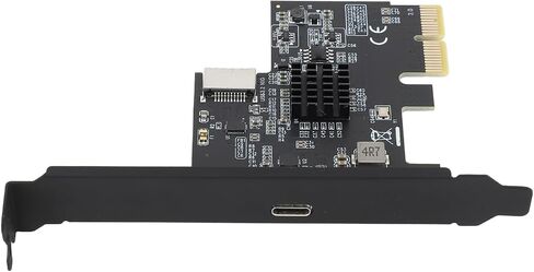 Pissente USB 3.2 Gen2 10Gbps Expansion Card, PCIe 2X Type C in Kuwait